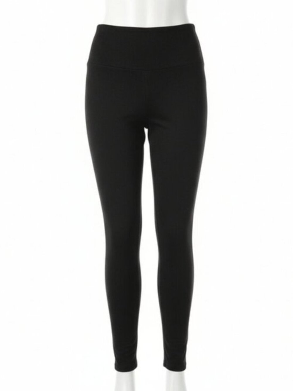 J. McLaughlin SZ M Black Faux Suede Pull On Skinny Leggings Biker Chic